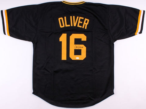 Al Oliver Signed Pittsburgh Pirates Jersey (JSA COA) 7×All-Star 1st Baseman