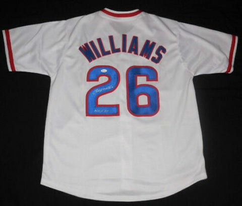 Billy Williams Signed Chicago Cubs Jersey "HOF 1987"(JSA COA) 1972 Batting Champ