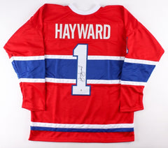 Brian Hayward Signed Canadiens Jersey (Beckett COA) Playing career 1982–1993