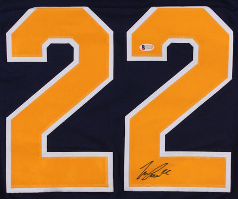 Johan Larsson Signed Sabres Jersey (Beckett COA) Playing career 2010–present