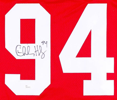 Charles Haley Signed San Francisco 49ers Jersey (JSA COA) 5xSuper Bowl Champion