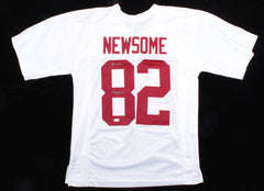 Ozzie Newsome Signed Alabama Crimson Tide Jersey (PSA COA) Inscribed "Roll Tide"