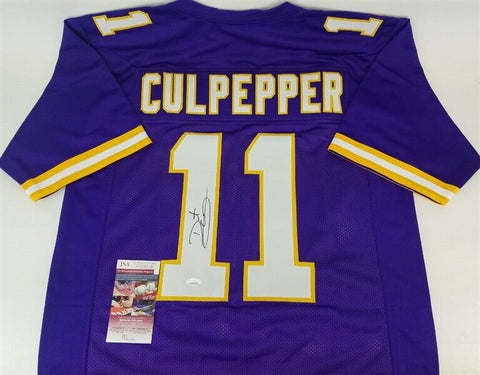 Daunte Culpepper Signed Minnesota Vikings Jersey (JSA COA) U.C.F. Quarterback