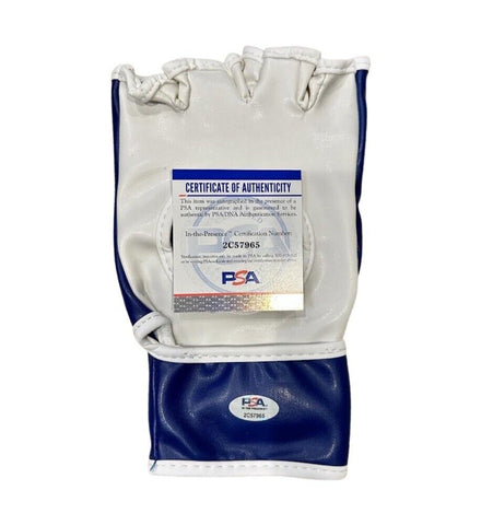 Chuck “The Iceman” Liddell Signed UFC Glove (PSA COA) Light Heavyweight Champ