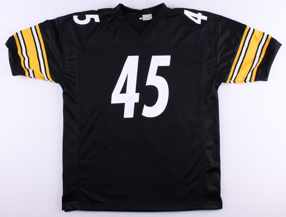 Roosevelt Nix Signed Steelers Jersey (TSE) Starting Pittsburgh Fullback