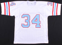 Earl Campbell Signed Houston Oilers Jersey (Fiterman Holo)  All Pro Running Back
