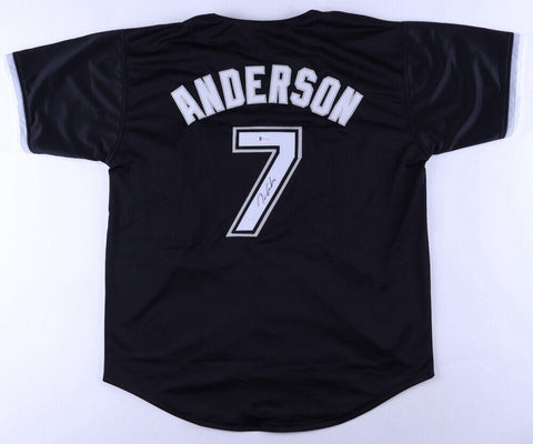 Tim Anderson Signed Chicago White Sox Jersey (Beckett) 2019 AL Batting Champion