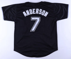 Tim Anderson Signed Chicago White Sox Jersey (Beckett) 2019 AL Batting Champion