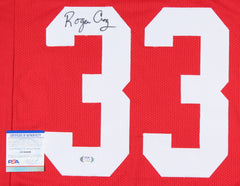 Roger Craig Signed 49ers Jersey (PSA COA) 3x Super Bowl Champ / 4xPro –