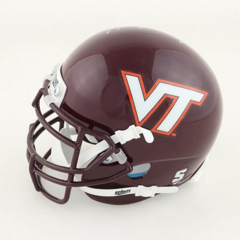 Bruce Smith Signed Virginia Tech Hokies Mini Helmet (Beckett) Buffalo Bills D.E.