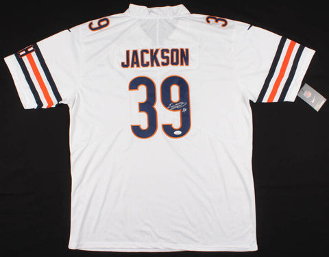 Eddie Jackson Signed Bears Nike Style Jersey (JSA COA) Chicago 2017 4th Rd Pick