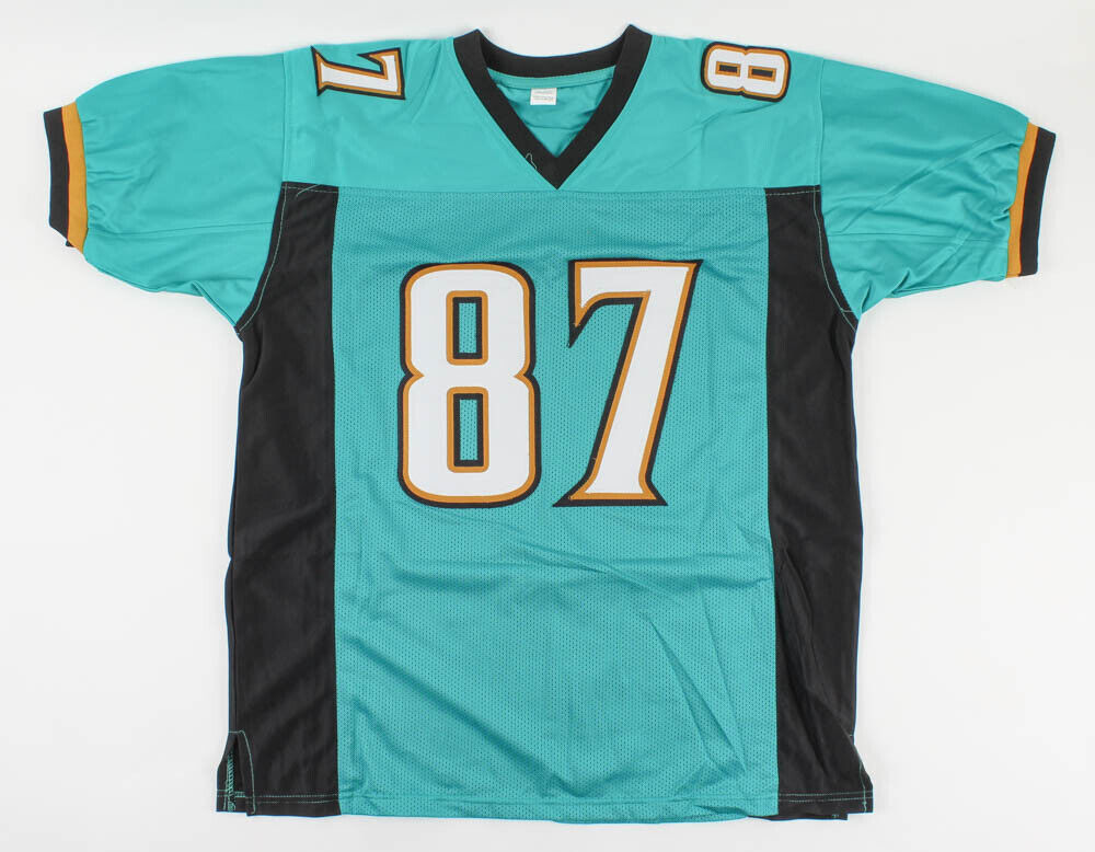 Keenan McCardell Signed Jaguars Jersey Insb 11,373 Receiving