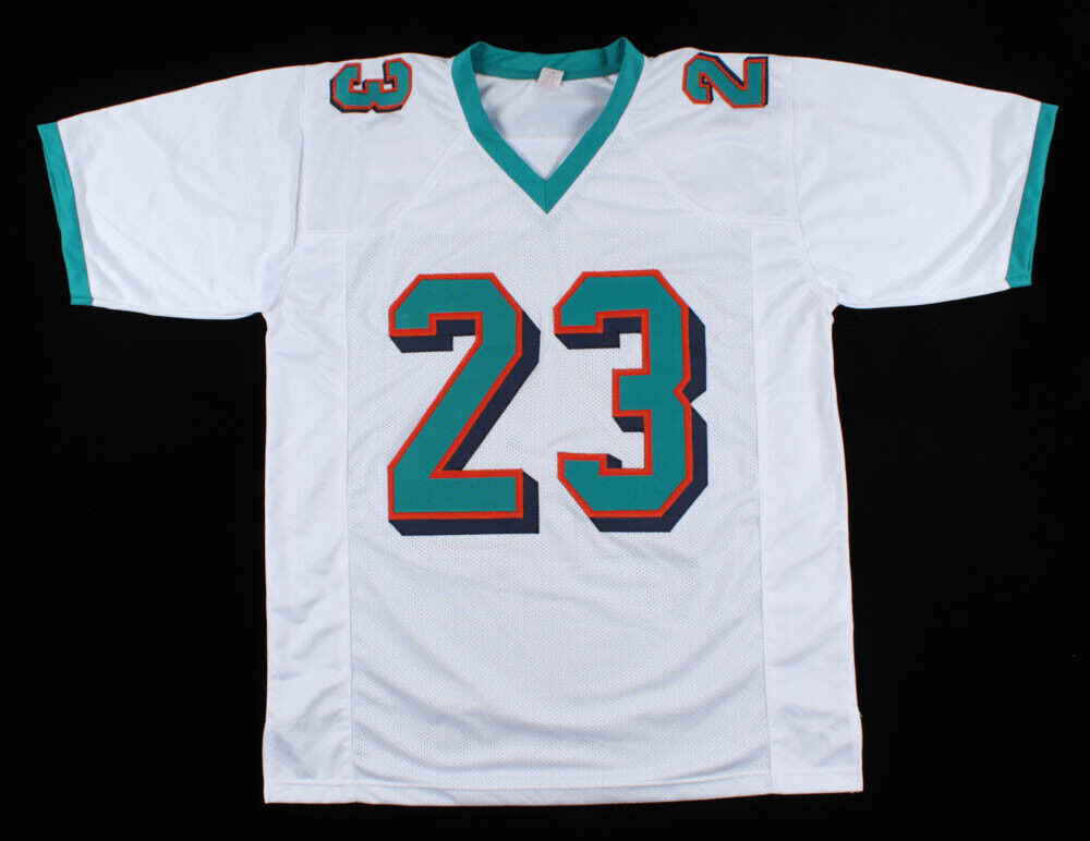 Patrick Surtain Autographed Signed #23 Miami Custom Teal Jersey Size Xl JSA  COA