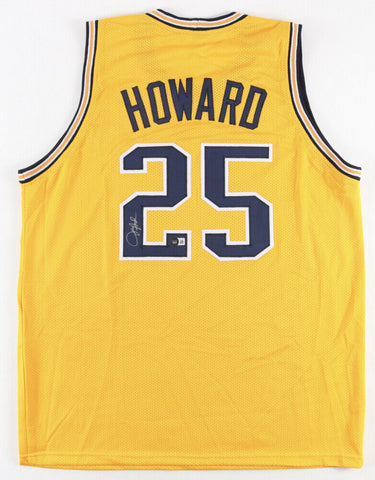 Juwan Howard Signed Wolverine Jersey (Beckett Holo) Michigan Coach o/t Year 2021