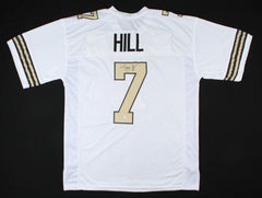 Taysom Hill Signed New Orleans Saints Jersey (Beckett COA) Q B "Utility Player"
