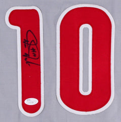 Darren Daulton Signed Phillies Jersey (JSA COA) 3×All-Star (1992, 1993, 1995)