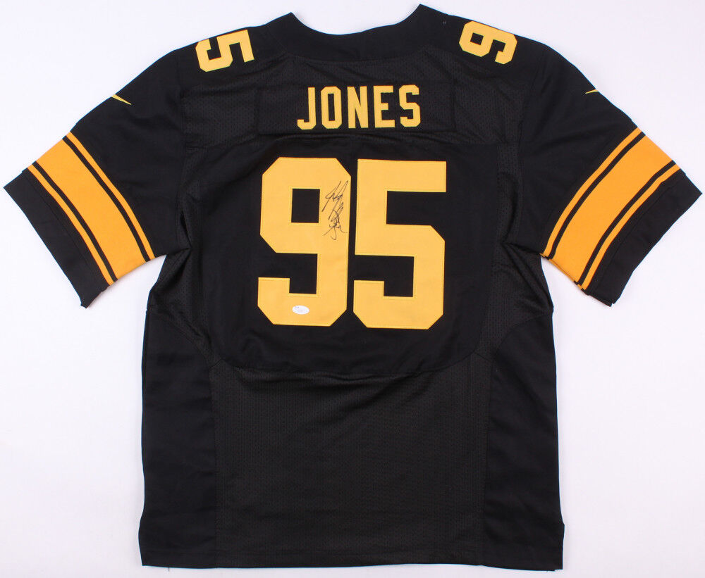 Jarvis Jones Signed Steelers Jersey (JSA COA) 1st Round Pick 2013 NFL Draft