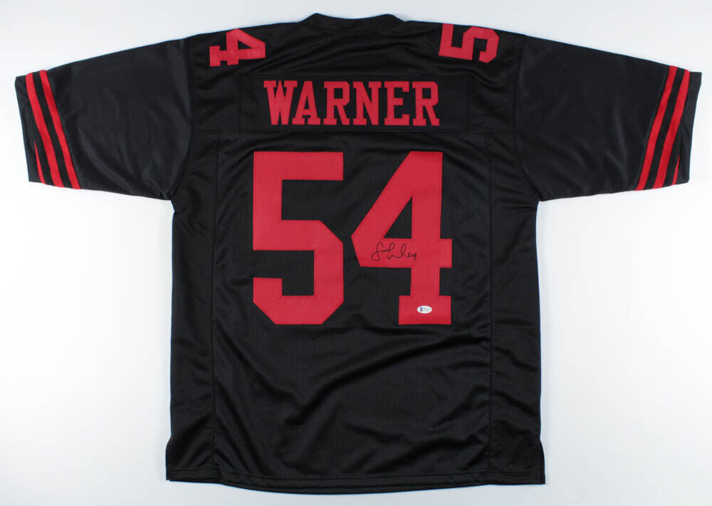 Fred Warner Signed San Francisco 49ers Jersey (Beckett COA) 2020 Pro Bowl L.B.