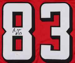 Russell Gage Signed Falcons Jersey (JSA Hologram)/ Atlanta 3rd Yr. Wide Receiver