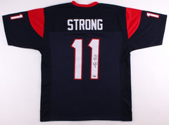 Jaelen Strong Signed Texans Jersey (TriStar) First-team All-Pac-12 (2014)