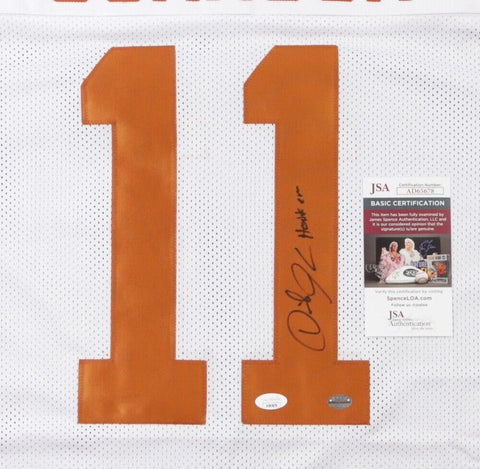 Derrick Johnson Signed Texas Longhorns Jersey (JSA COA) K C Chiefs / Linebacker