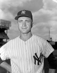Bobby Shantz Signed New York Yankees Jersey Inscribed "1958 W.S.Champs"(JSA COA)