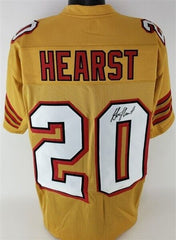 Garrison Hearst Signed San Francisco 49ers Gold Jersey (JSA COA) 2xPro Bowl R.B