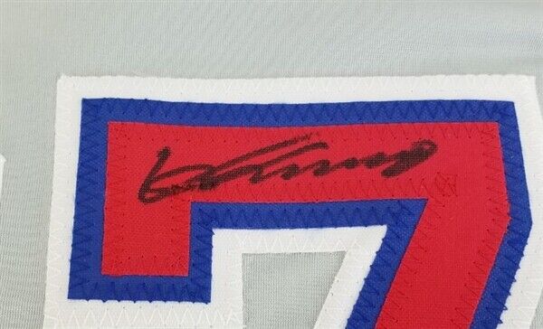 Vladimir Guerrero signed Angels jersey w/ 04 AL MVP inscription (Beckett  Witnessed Authentication)