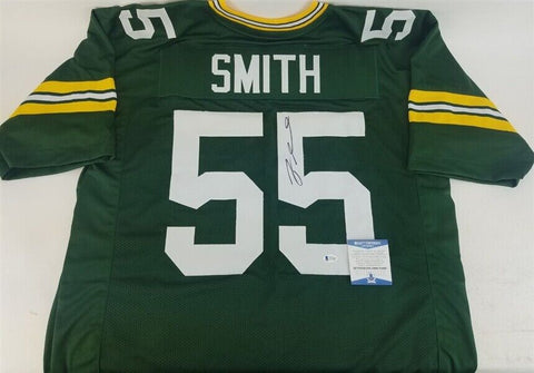 Za'Darius Smith Signed Green Bay Packers Custom Jersey (Beckett Witness COA)