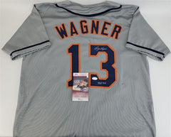 Billy Wagner Signed "422 SVS" Houston Astros Custom Jersey (JSA Witness COA)