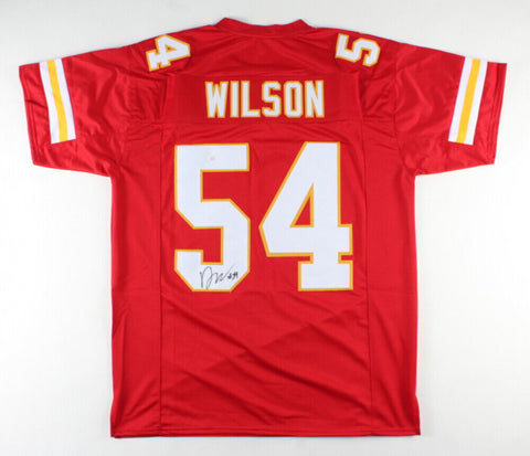 Damien Wilson Signed Kansas City Chiefs Jersey (JSA COA) Super Bowl Champ LIV