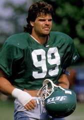 Mark Gastineau Signed New York Jets Jersey (JSA COA)