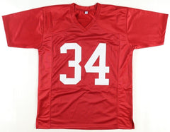 Damien Harris Signed Alabama Crimson Tide Jersey (Beckett) 2 time SEC Champion