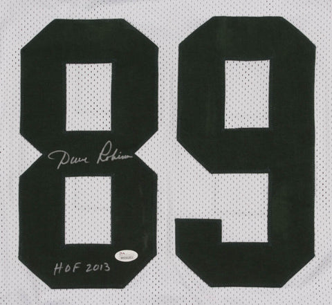 Dave Robinson SignedGreen Bay2 Packers Jersey Inscribed "HOF 2013" (JSA COA)