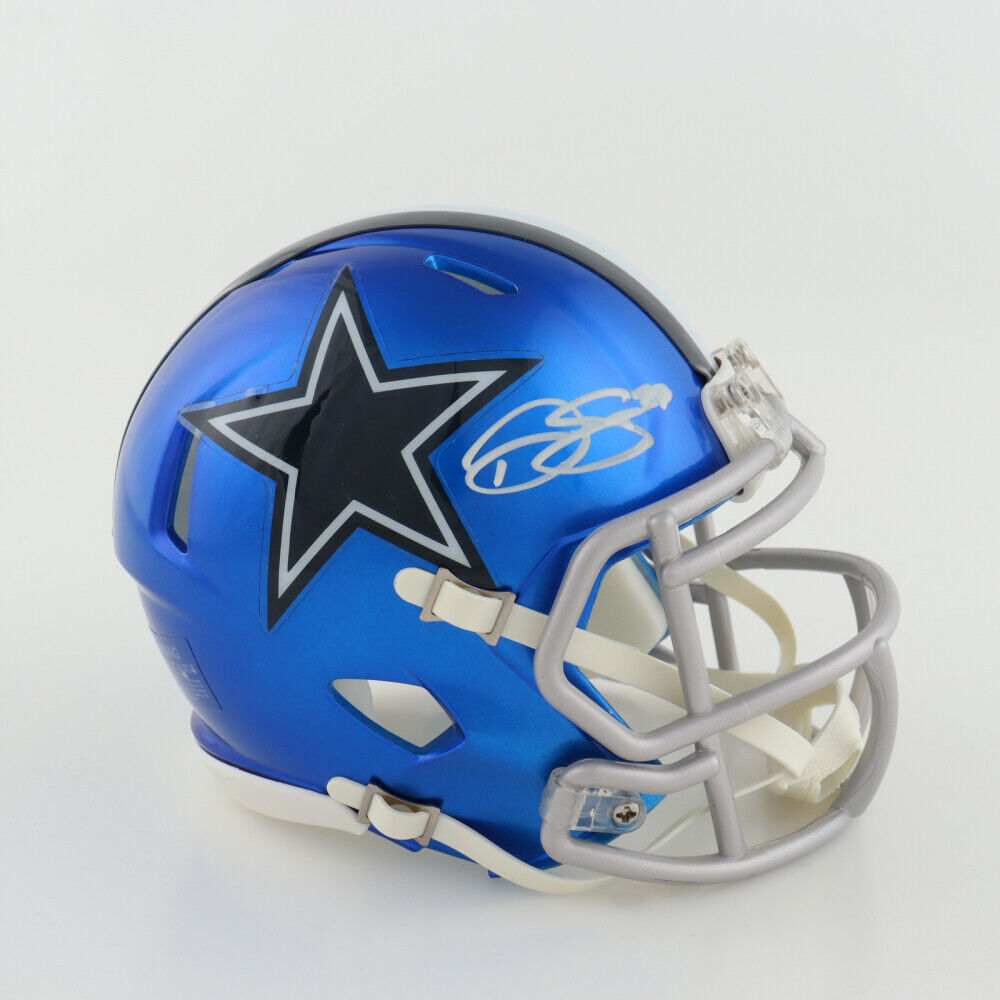 Dalton Schultz Signed Dallas Cowboys Flash Alternate Speed Mini