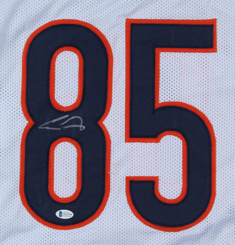 Cole Kmet Signed Bears Jersey (Beckett COA) Chicago's 1st Rnd Draft Pk 2020 T.E.