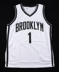 Mikal Bridges Signed Brooklyn Nets Jersey (PSA COA) 10th Overall Pick 2018 Draft
