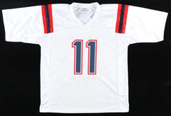 Julian Edelman Signed New England Patriots Jersey (JSA COA) 3xSuper Bowl Champ