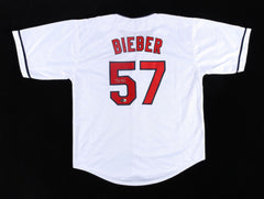 Shane Bieber Signed Cleveland Indians Jersey Beckett Holo 2020 AL Cy Young Award