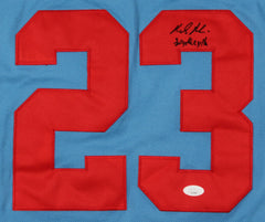 Mike Minor Signed Texas Rangers Player's Weekend Jersey Inscribed "Spykezylla"