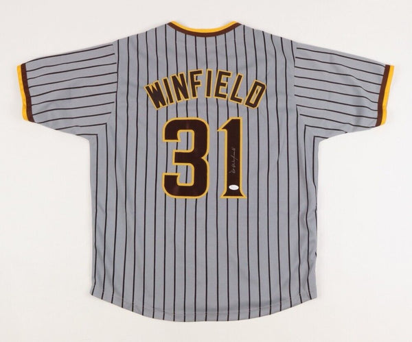 Dave Winfield Autographed New York (Grey #31) Baseball Jersey - JSA