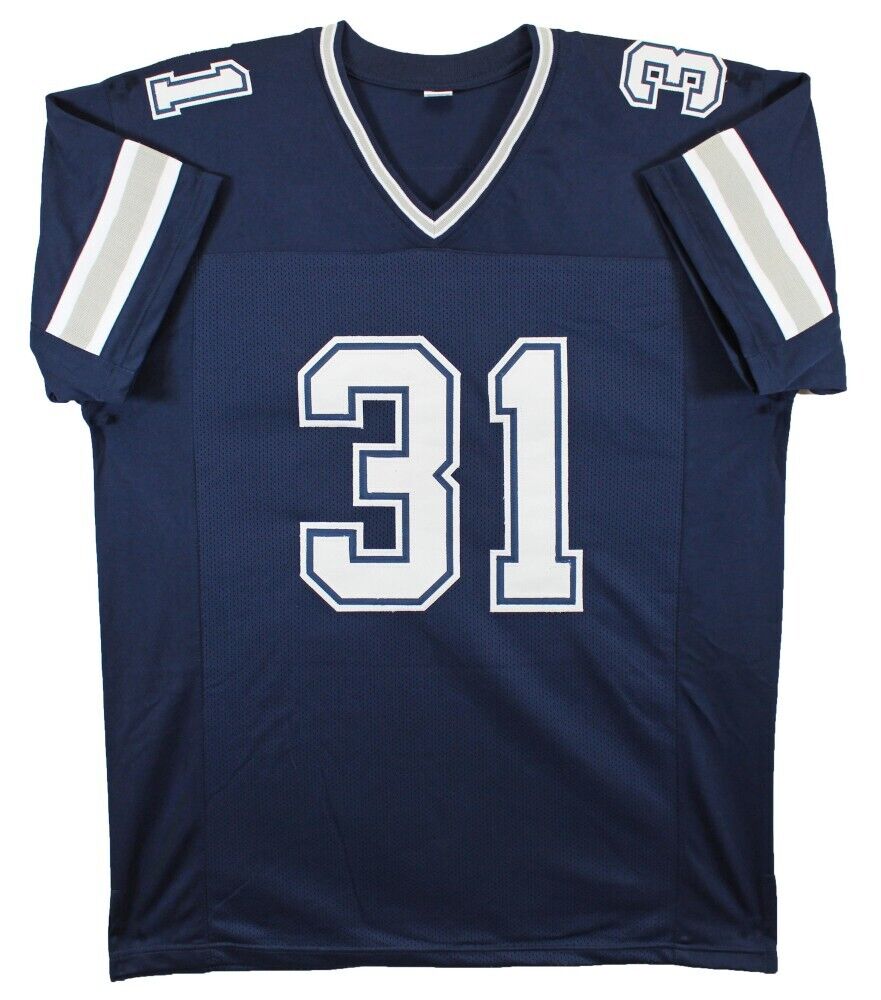 George Teague Signed Dallas Cowboys Jersey (Beckett) Alabama Crimson Tide D.B
