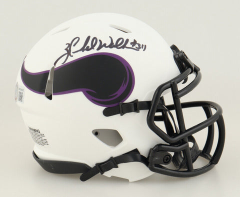 NFL Auction  Legends - Vikings Herschel Walker Signed Mini Helmet