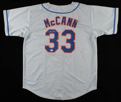 James McCann Signed New York Mets Jersey (Beckett COA) 2019 All Star Catcher
