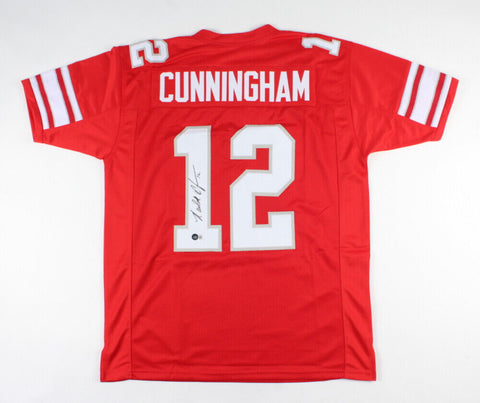 Randall Cunningham Signed UNLV Rebels Jersey (Beckett Holo) Eagles 4xPro Bowl QB