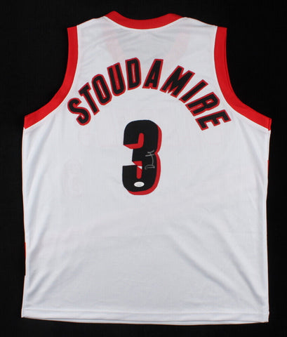 Damon popular Stoudamire Autographed/Signed Jersey JSA COA Toronto Raptors