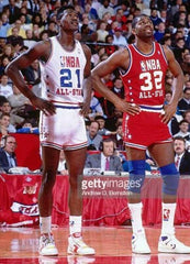 Dominique Wilkins Signed 1987 All Star Game Jersey (Steiner) Atlanta Hawks Frwrd