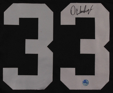 DeAndre Washington Signed Black Raiders Jersey (Pro Player) Oakland Running Back