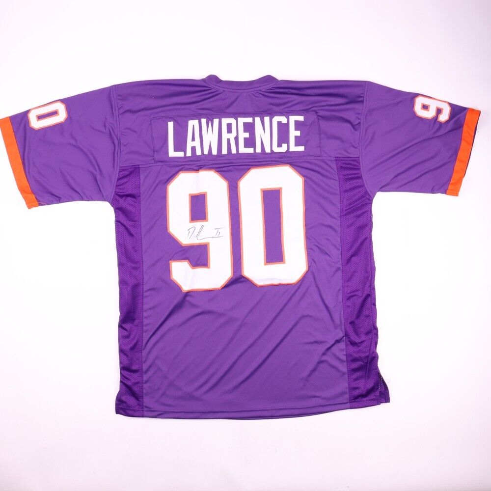 Dexter Lawrence Signed Clemson Tigers Jersey (JSA) 2xNational Champ / –