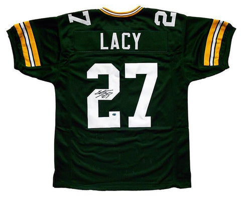 Eddie Lacy Signed Packers Jersey (JSA) Former Alabama Crimson Tide Running Back